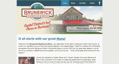 Desktop Screenshot of brunswickbbq.com